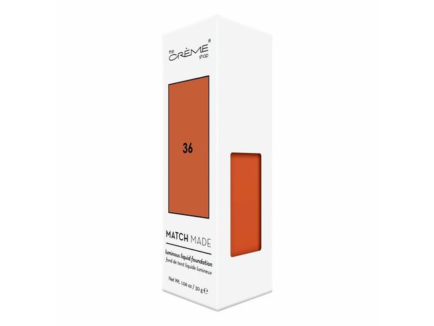 The Crème Shop Korean Makeup Match Made Luminous Liquid Foundation 36 1.06 Ounces