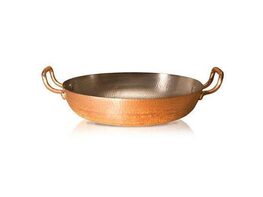 Copper Paella Pan, 13"
