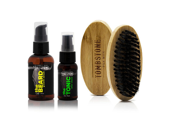  The Beard KGF Vegan Beard Growth Serum & The Tonic After Shave Kit + The Beard Brush - Product Image