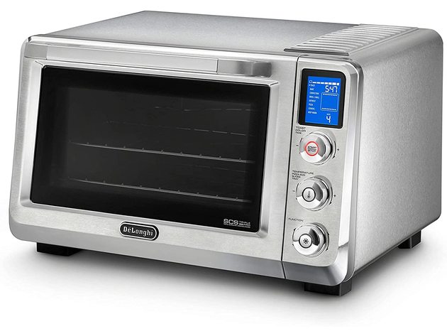 De'Longhi EO241250M Livenza Digital Stainless Steel Countertop Oven, 19x17.5x12 (Refurbished)