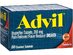 Advil Pain/Ache Reliever Temporary Fever Reducer Ibuprofen Tablets, 50 Coated Tablets, 200 mg