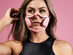 Jelli M1 Transparent Face Mask (Cherry)