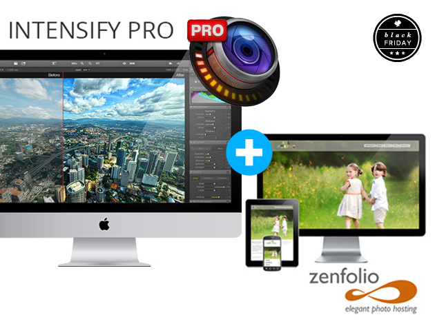The Intense Photography Pack: Intensify Pro & 3 Months of Zenfolio