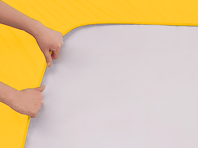 3-Piece Microfiber Sheet Set (Yellow/Twin)