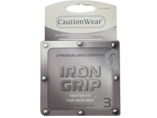 Iron Grip Condoms (3pk) ---(Package Of 2)