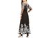 INC International Concepts Women's Embroidered Off-The-Shoulder Maxi Dress Black Size 12
