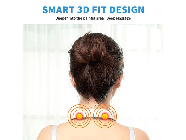 3D Smart Cervical Massager 9 Intensity 6 Modes Neck Massager