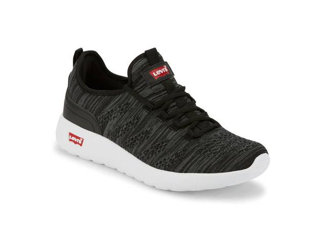 Levi's Mens Apex KT Athletic Inspired Knit Fashion Sneaker Shoe - 13 M Grey  | StackSocial