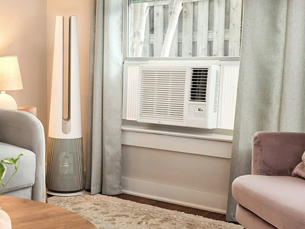 LG 12,200 BTU Smart Wi-Fi Window Air Conditioner