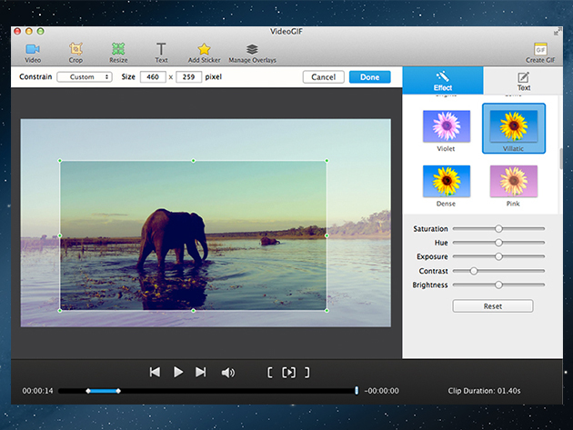 Free VideoGIF For Mac