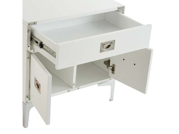 Marco Side Table Nightstand White