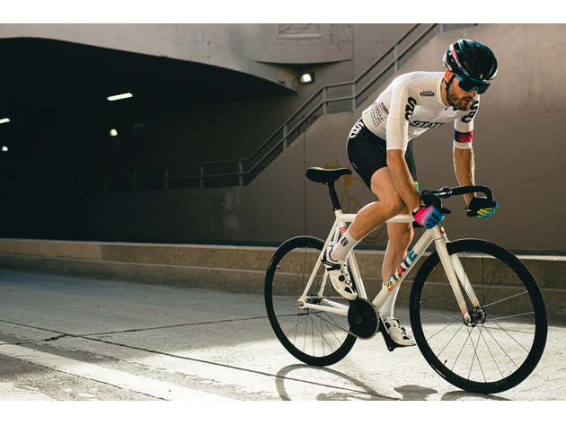 Undefeated Track - Pearl / Tie-Dye Bike