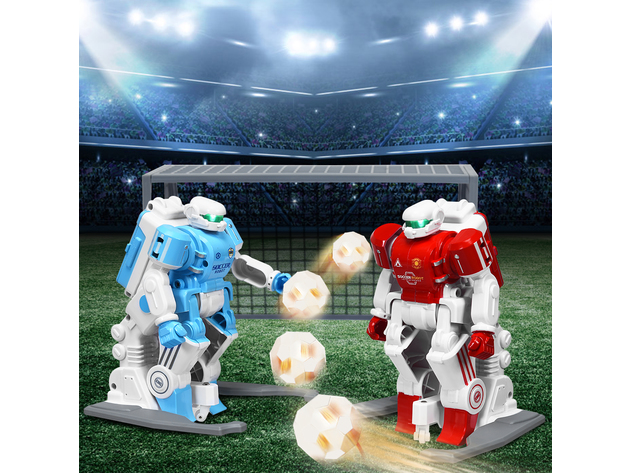 Costway RC Soccer Robot Kids Remote Control Football Game Simulation Educational Toy Set