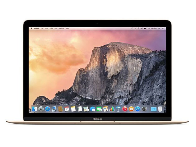 Apple MacBook 12" (2015) 1.1GHz M 8GB RAM 256GB SSD Gold (Refurbished)