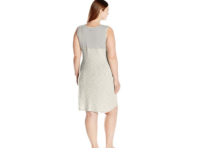 Columbia Women's Outerspaced Plus Size Dress White Space Dye Size 2 Extra Large