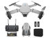GPS 4K HD Wi-Fi Dual Camera Drone with 2 Batteries (White)