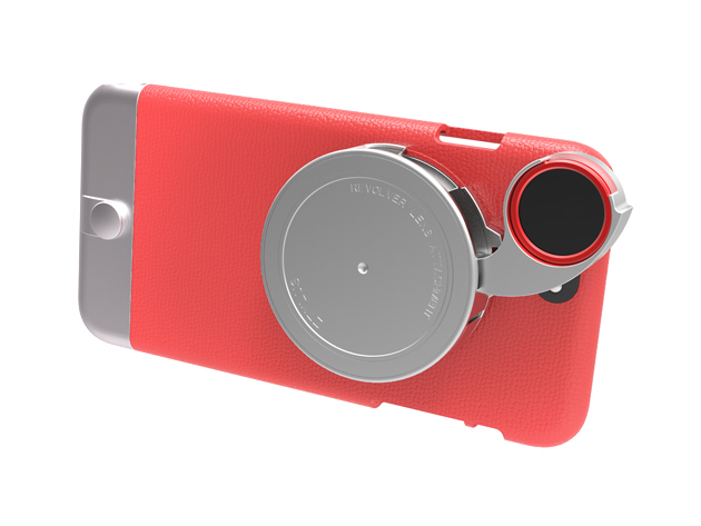 Ztylus iPhone 6 Plus Metal Case & 4-in-1 Revolver Lens (Watermelon)