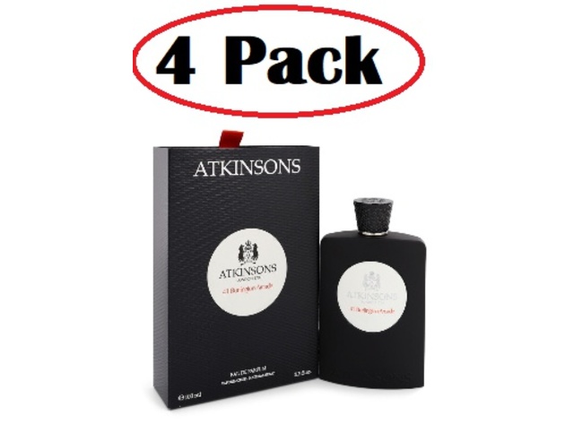 4 Pack of 41 Burlington Arcade by Atkinsons Eau De Parfum Spray (Unisex) 3.3 oz