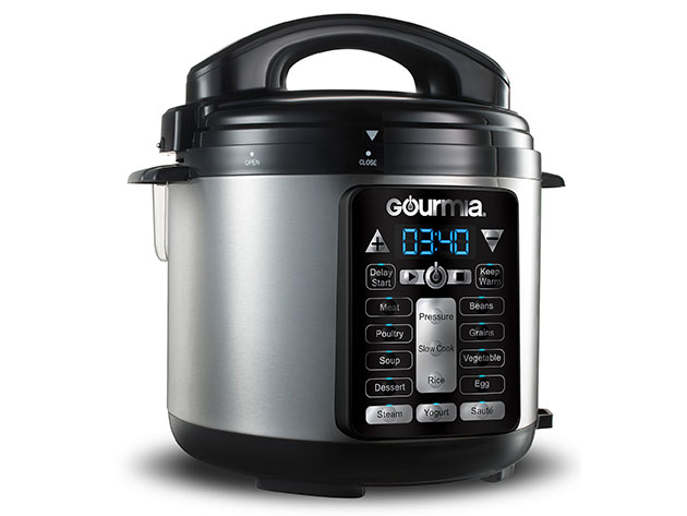 Gourmia® GPC419 4-Qt SmartPot Digital Multi-Function Pressure Cooker