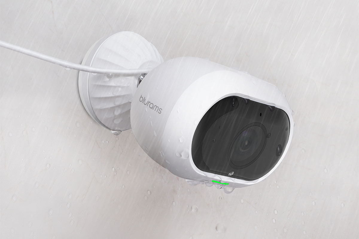 A blurams Outdoor Pro Security Camera