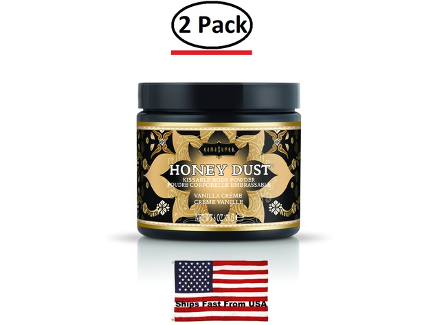 ( 2 Pack ) Honey Dust - Vanilla Creme -  6 Oz / 170 G