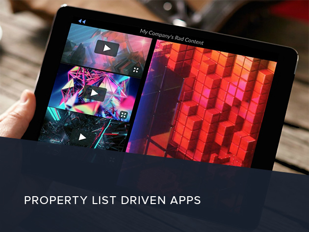 Property List Driven Apps