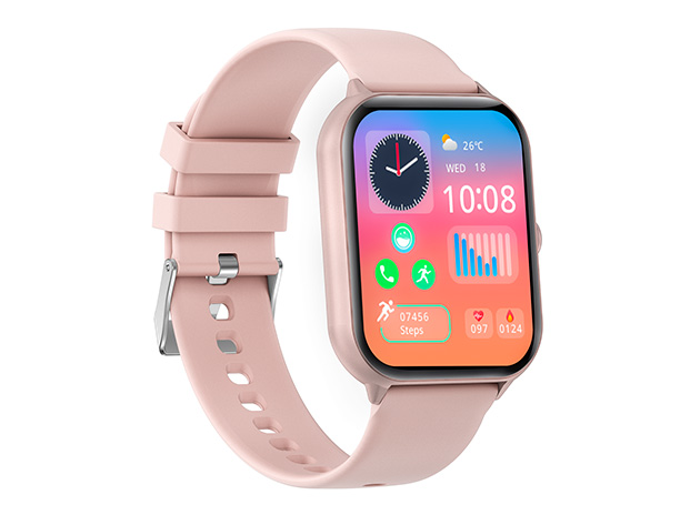 CMax Lite Bluetooth Smartwatch (Pink)