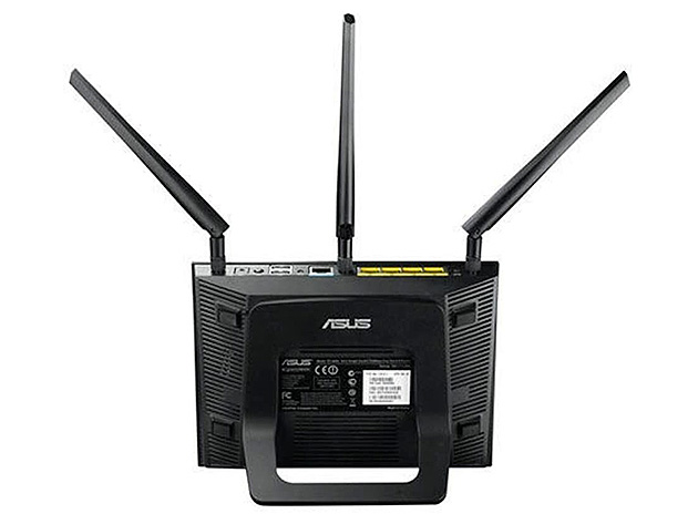 ASUS RT-AC66R 802.11ac Dual-Band Wireless Gigabit Router (Refurbished)