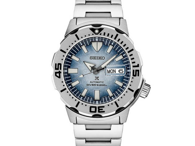 Seiko SRPG57 Prospex Save The Ocean Special Edition Antarctica Dive Watch - Monster