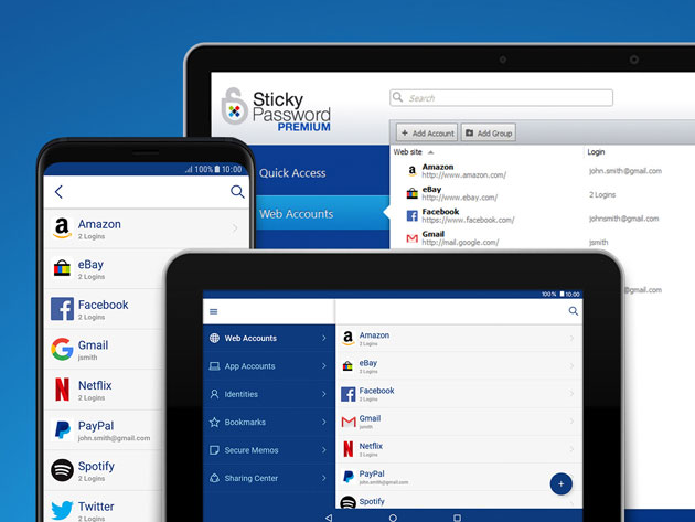 Sticky Password Premium: 5-Yr Team Subscription