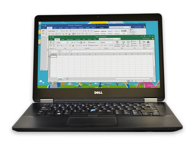 Dell Latitude E7470 14" Laptop, 2.4GHz Intel i5 Dual Core Gen 6, 4GB RAM, 128GB SSD, Windows 10 Home 64 Bit (Renewed)