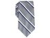 Club Room Men's Classic Stripe Tie Gray Size Regular