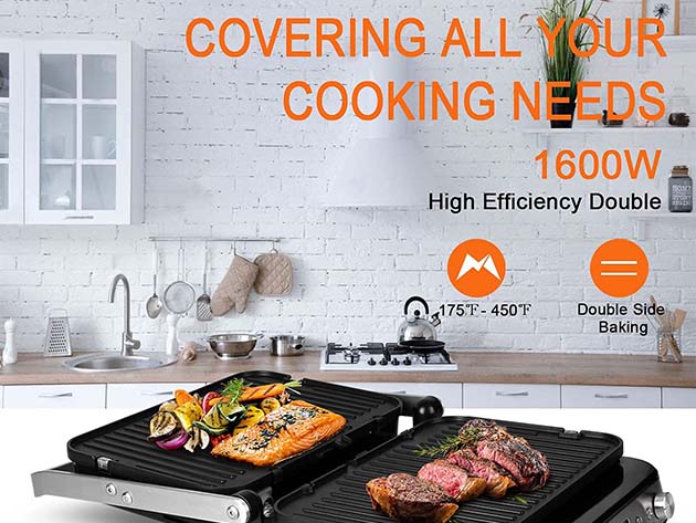 Artestia Electric Indoor Searing Grill-Electric Grill