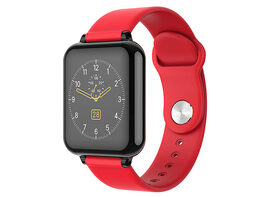 Smart Fit Multi-Functional Wellness & Fitness Watch (Red)