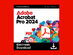 Adobe Acrobat 2024 Pro PDF Software for Mac & Windows: 3-Yr License [Digital Code] - U.S. Only
