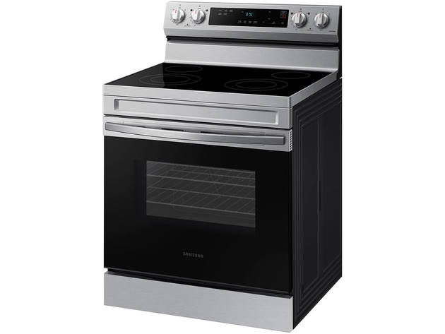 Samsung NE63A6111SS 6.3 Cu. Ft. Stainless Steel Freestanding Electric Range Oven