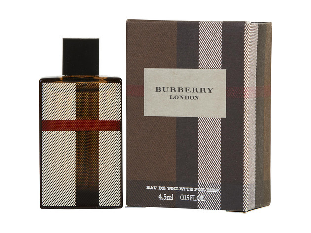 BURBERRY LONDON by Burberry EDT .15 OZ (NEW) MINI for MEN ---(Package Of 5)