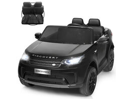 12V Licensed Land Rover Kid Ride On Car 2-Seater Electric Vehicle RC w/MP3 Black - Black
