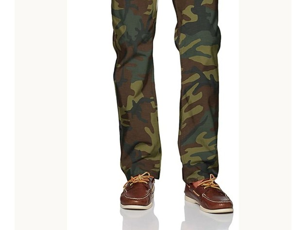 Levi's Men's 541 Athletic Fit Camo Jeans Green Size 42X30