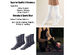 Balec Unisex Classic Crew Athletic Sports Cotton Socks 20 Pack - Grey