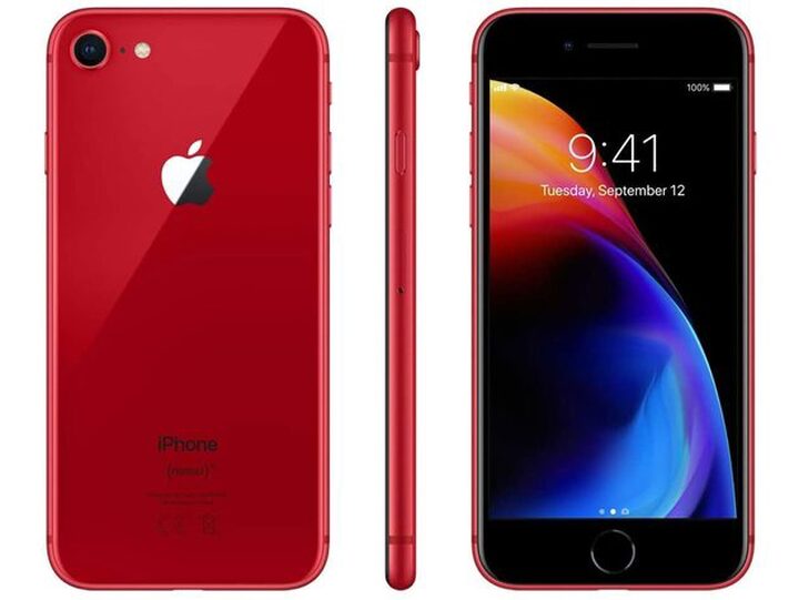 Apple iPhone 8, 64GB, Red - For AT&T (Renewed) | StackSocial