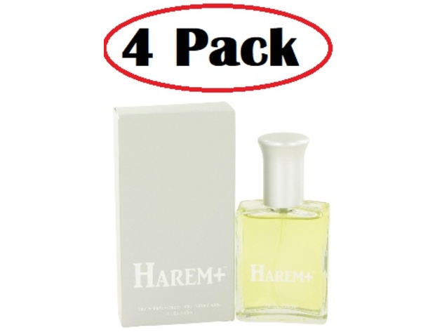 4 Pack of Harem Plus by Unknown Eau De Parfum Spray 2 oz
