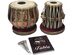 Satnam Golden Finish Bayan Hand Crafted Professional Tabla Drum Set - Copper (Used, Damaged Retail Box)