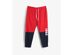 Tommy Hilfiger Men's Color Block Logo Joggers Red Size 2 Extra Large