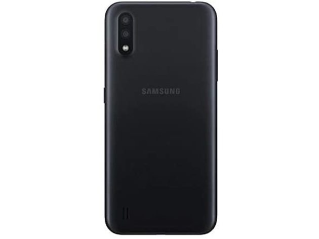 Samsung Galaxy A01 SM-A015VZKAVZW 5.7" Screen 16GB/2GB Android Smartphone, Black (Used, No Retail Box)