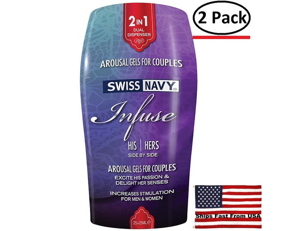 ( 2 Pack ) Swiss Navy Infuse  2-in-1 50ml