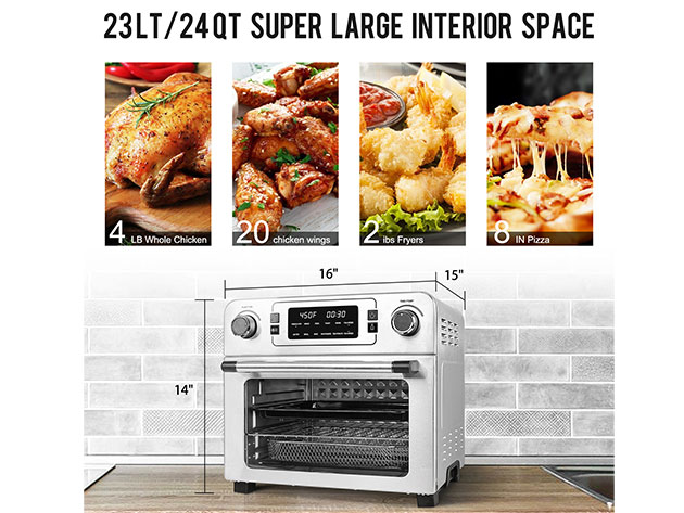 10-in-1 Large Digital Air Fryer Convection Oven