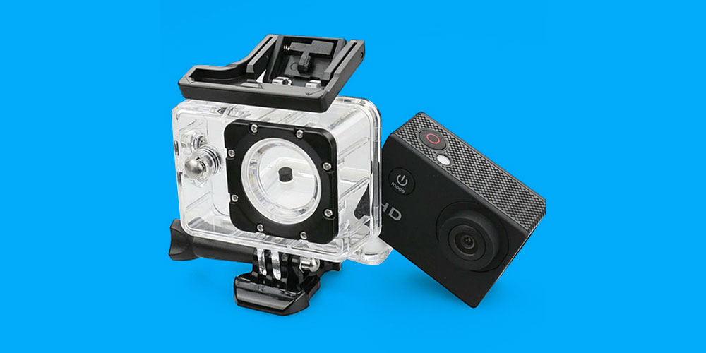 This video camera can shoot both still and action shots and videos 