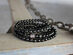 Black Obsidian Chakra Stone Necklace/Bracelet