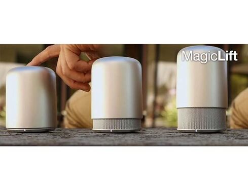 HiddenRadio 2 Bluetooth Speaker (Platinum Silver) | StackSocial